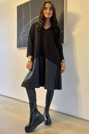 Oscar Clemmie Dress Black